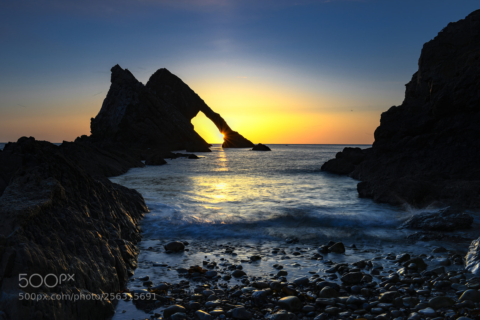 Nikon D850 sample photo. Bow fiddle rock, portknockie photography