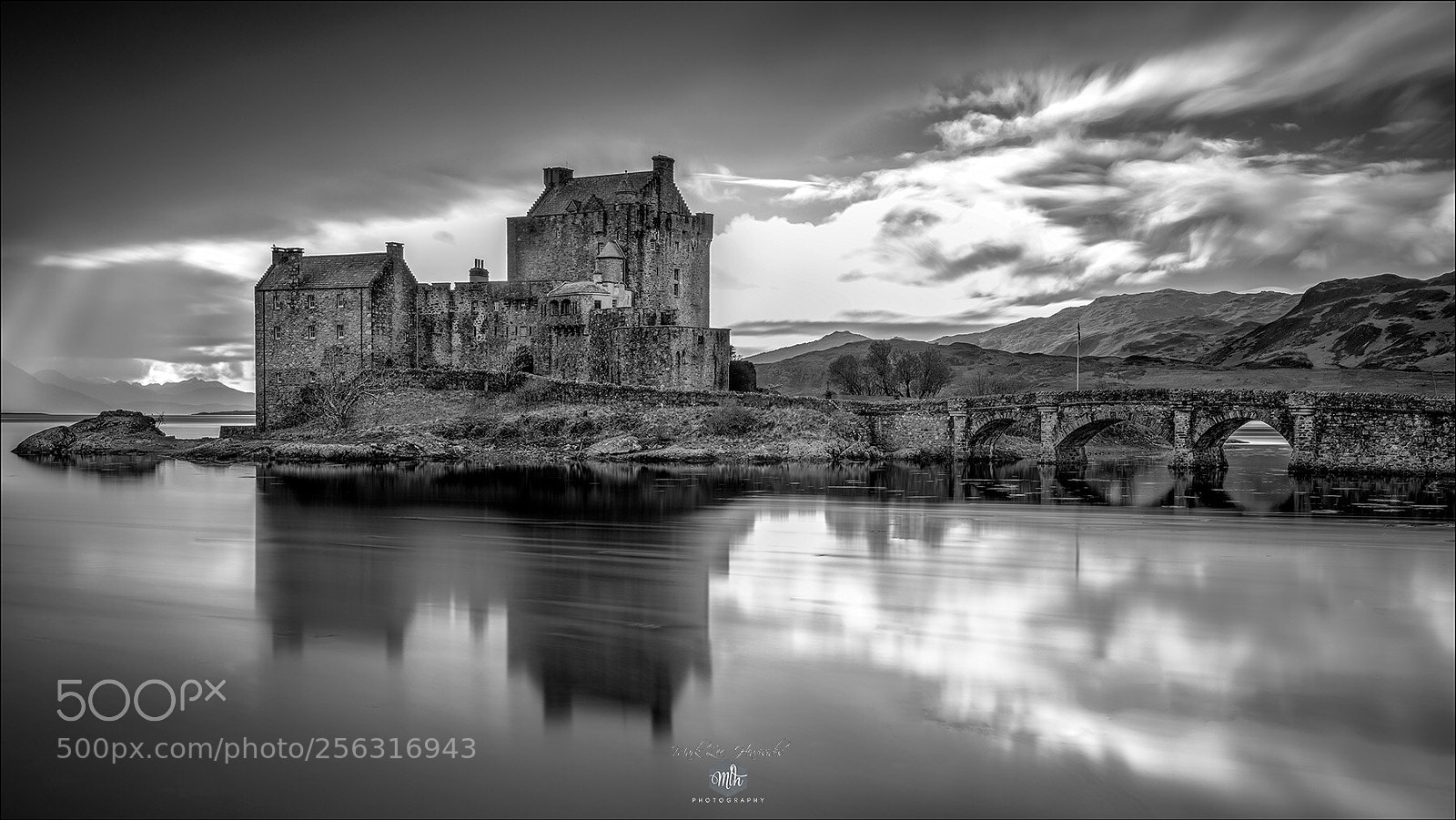 Nikon D850 sample photo. Eilean donan castle photography