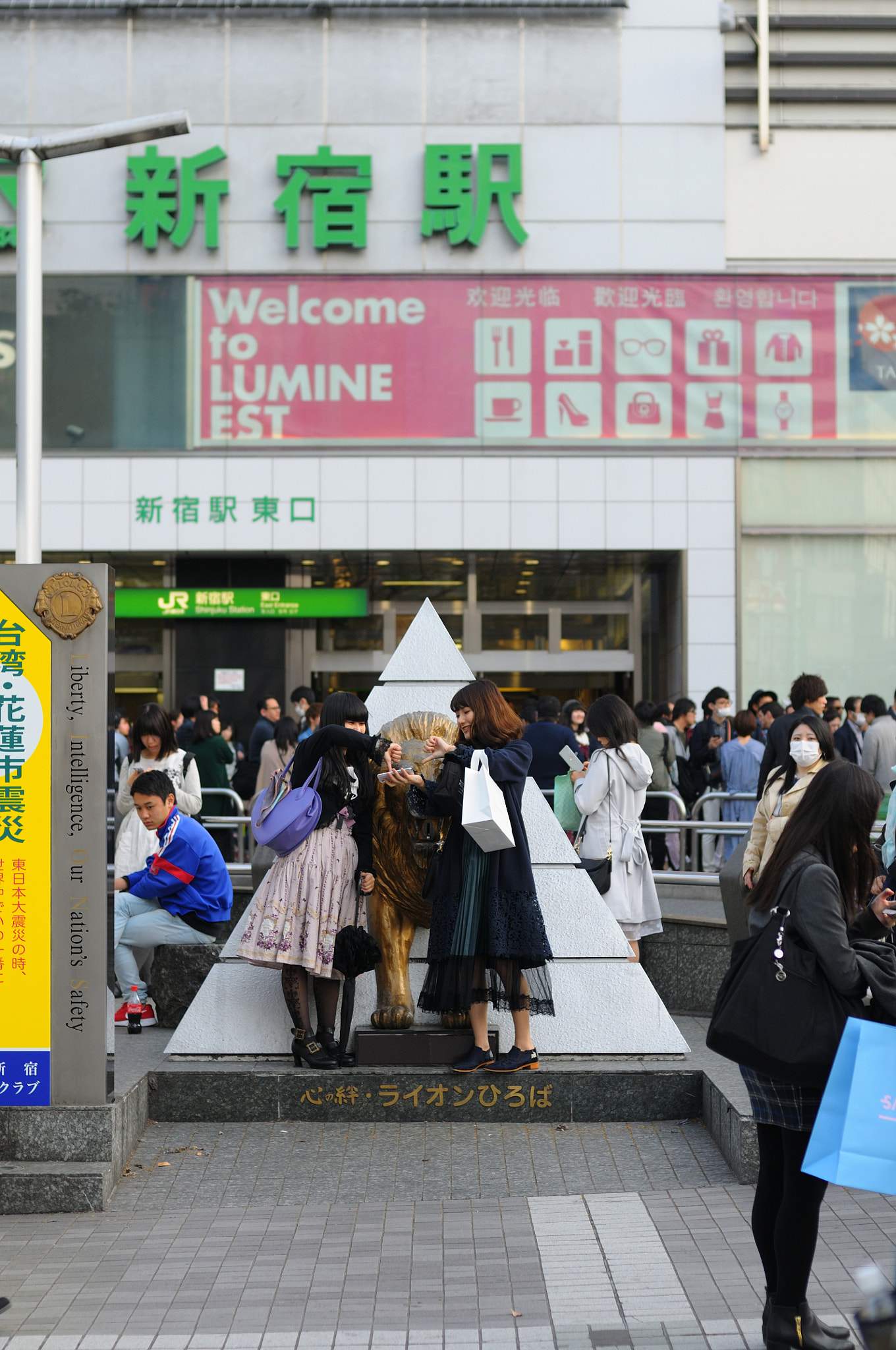 Nikon AF Nikkor 50mm F1.4D sample photo. Shinjuku, tokyo photography