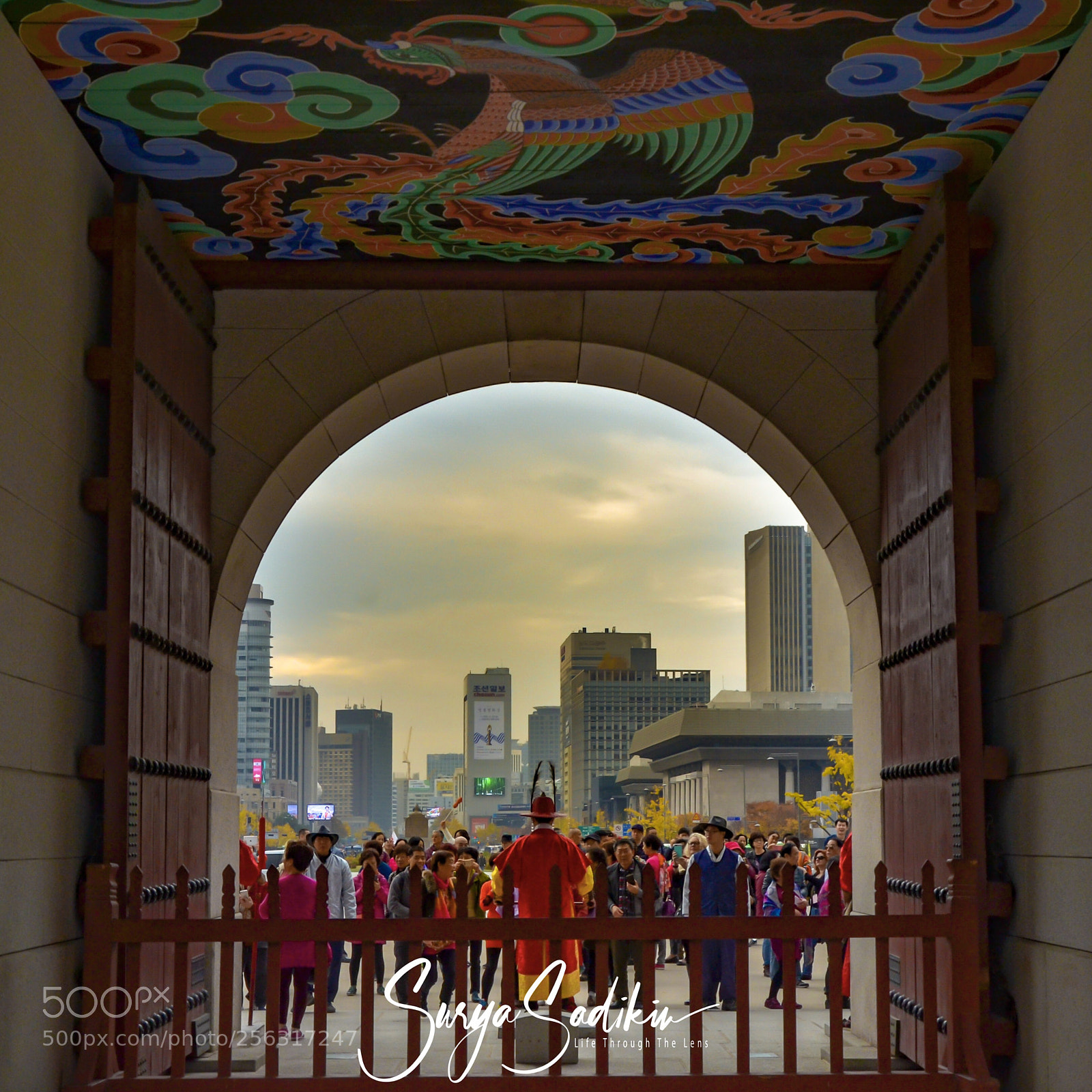 Nikon D7000 sample photo. Seoul gate photography