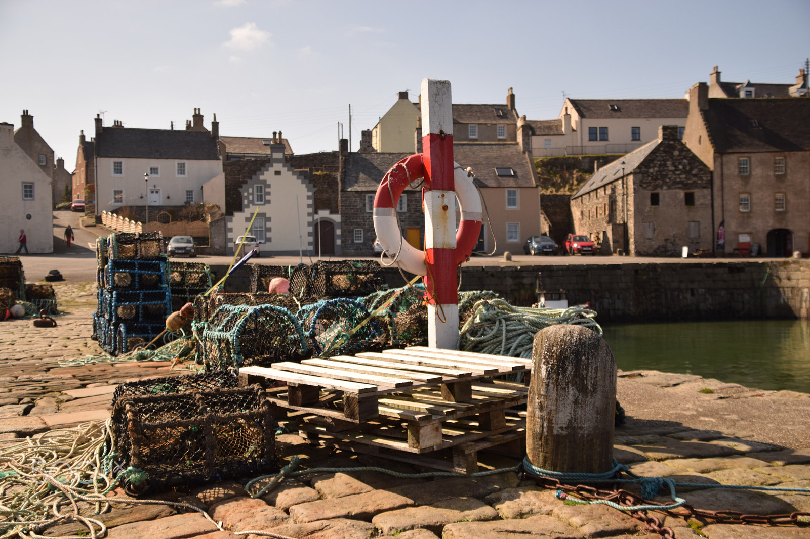 Nikon D5300 sample photo. Still-life of creels and lifebuoy photography