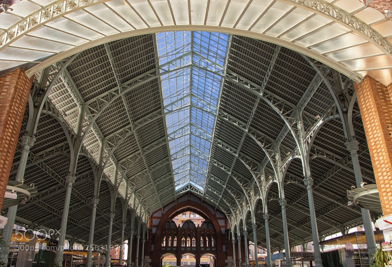 Nikon D200 sample photo. Mercado colón valencia photography