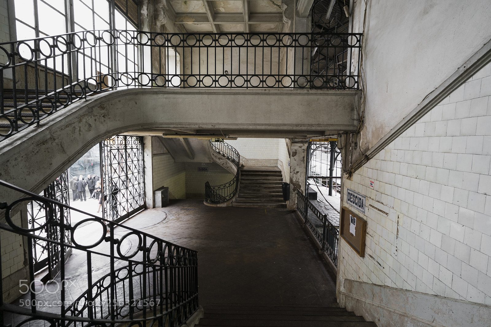 Sony a7R III sample photo. Staircase photography