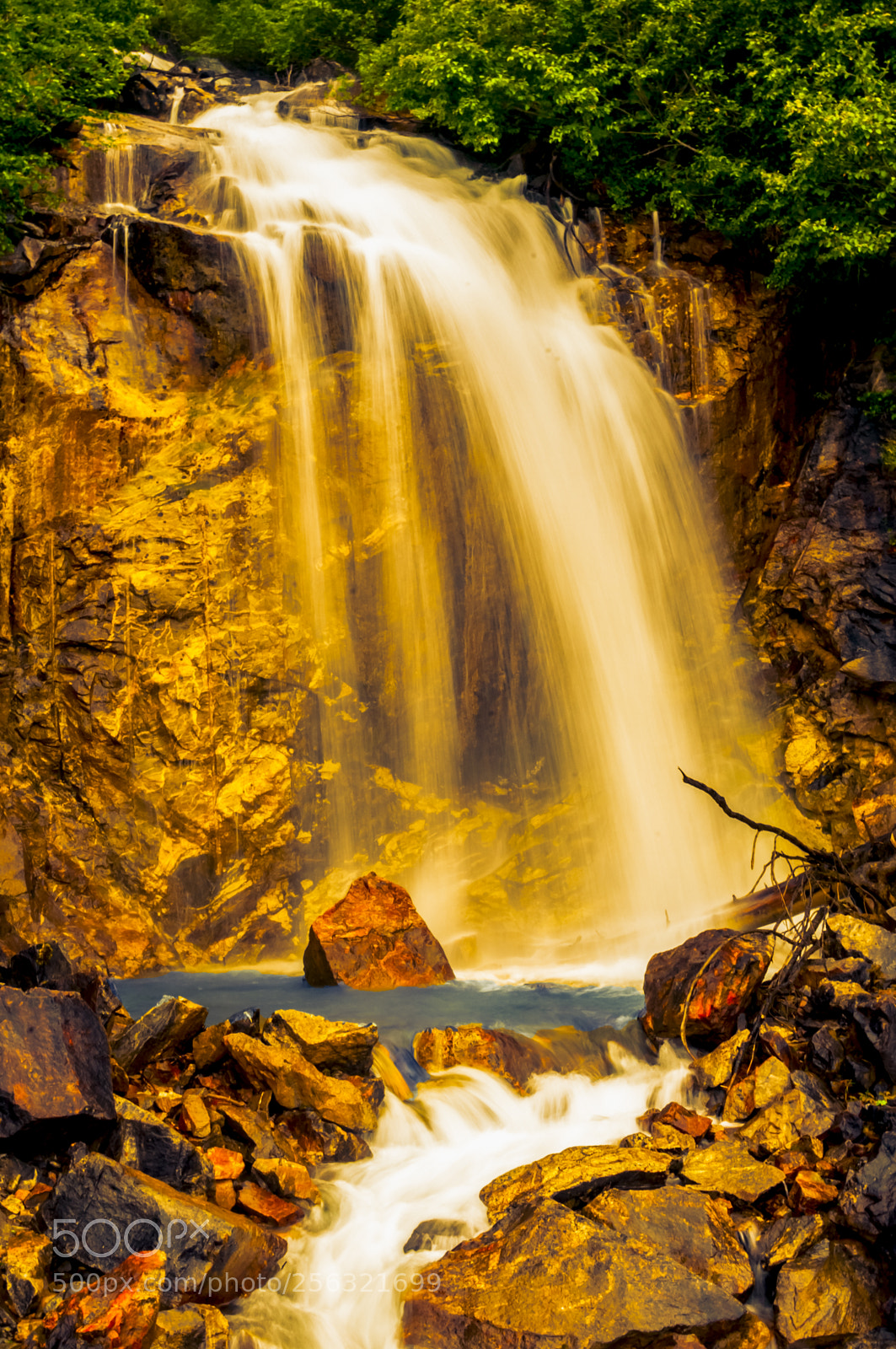 Nikon D300 sample photo. Skagway's angel falls photography