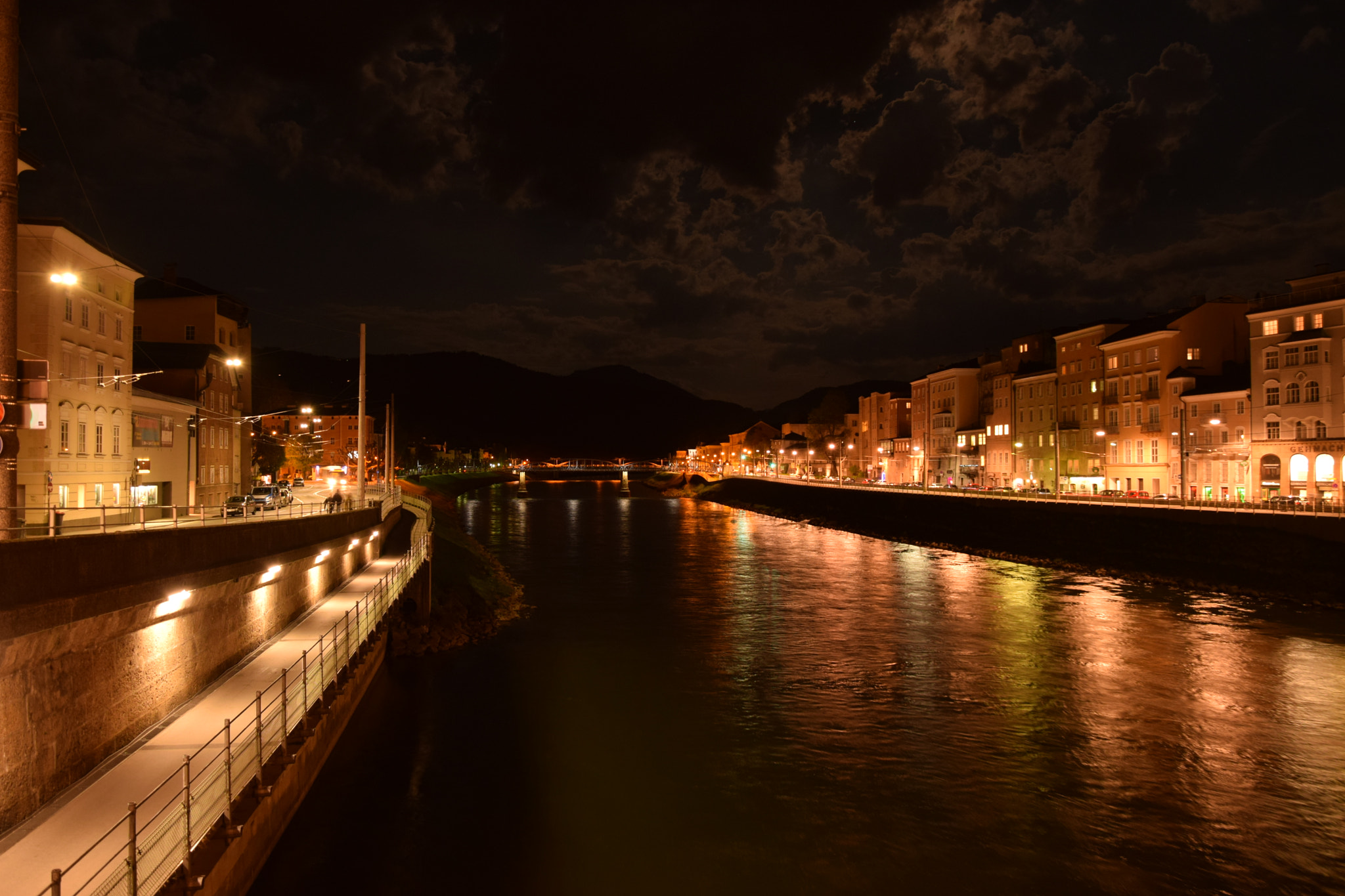 Nikon D3300 sample photo. Salzburg river photography