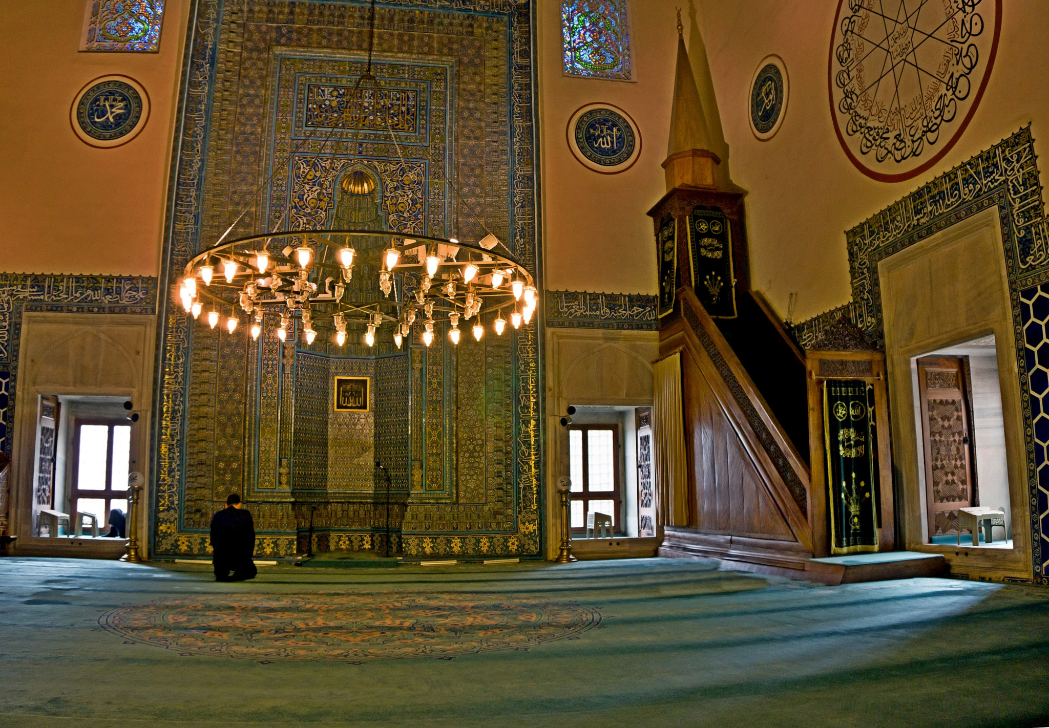 Sony Alpha NEX-3N sample photo. Yeşil cami - green mosque photography