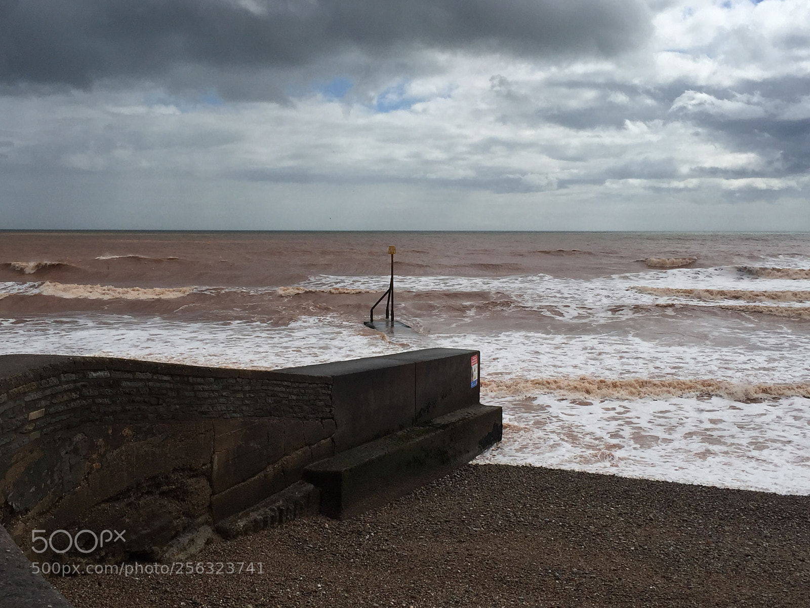 Apple iPhone 6 sample photo. Sidmouth beach, devon, april 2018 photography