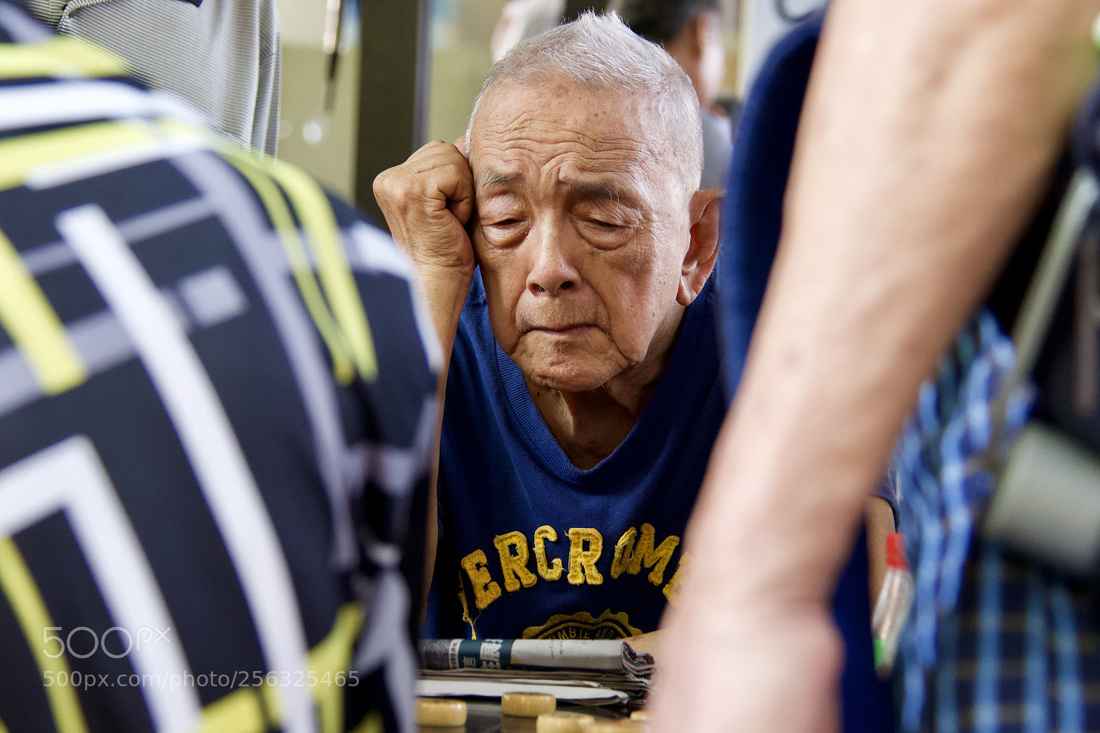 Canon EOS 7D Mark II sample photo. Chess player in china photography