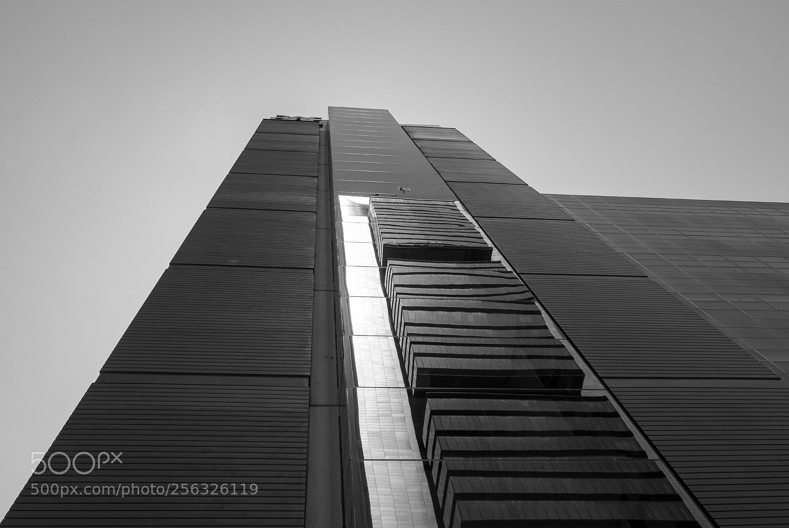Panasonic Lumix DMC-LX100 sample photo. Building, reflection and distortion... photography