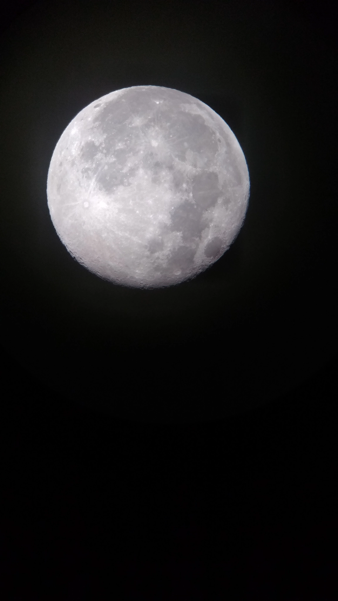 ASUS ZenFone 4 Selfie (ZD553KL) sample photo. Moon photography