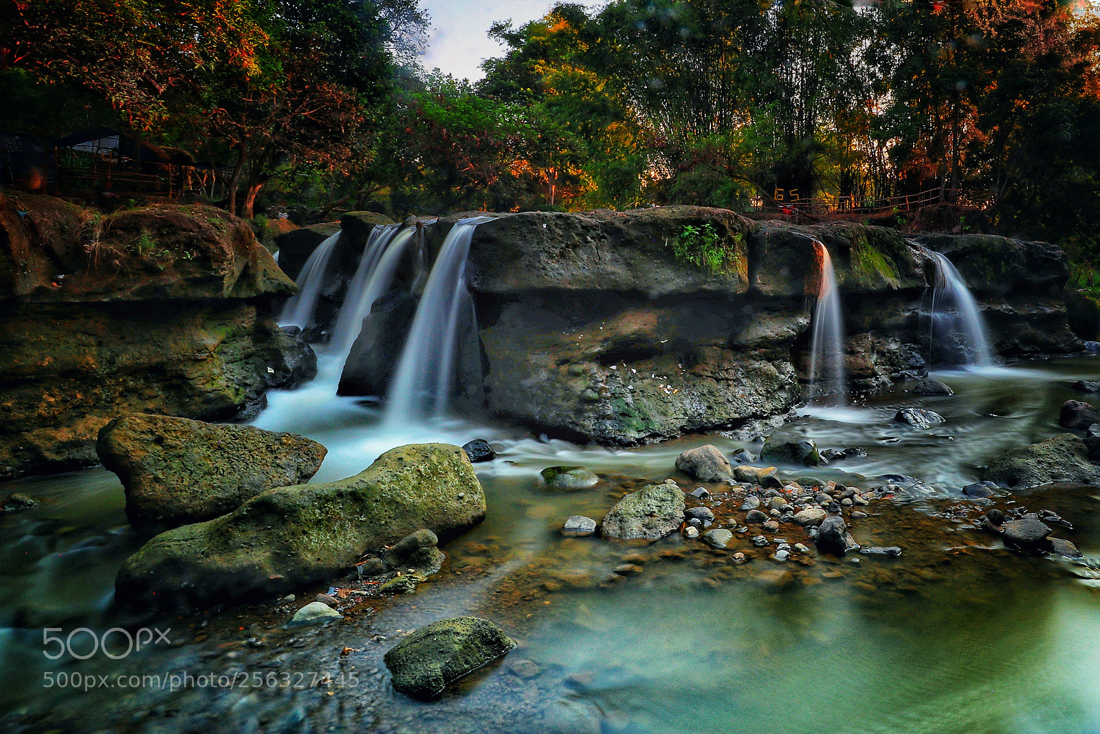 Canon EOS M5 sample photo. Grojogan limo waterfall photography