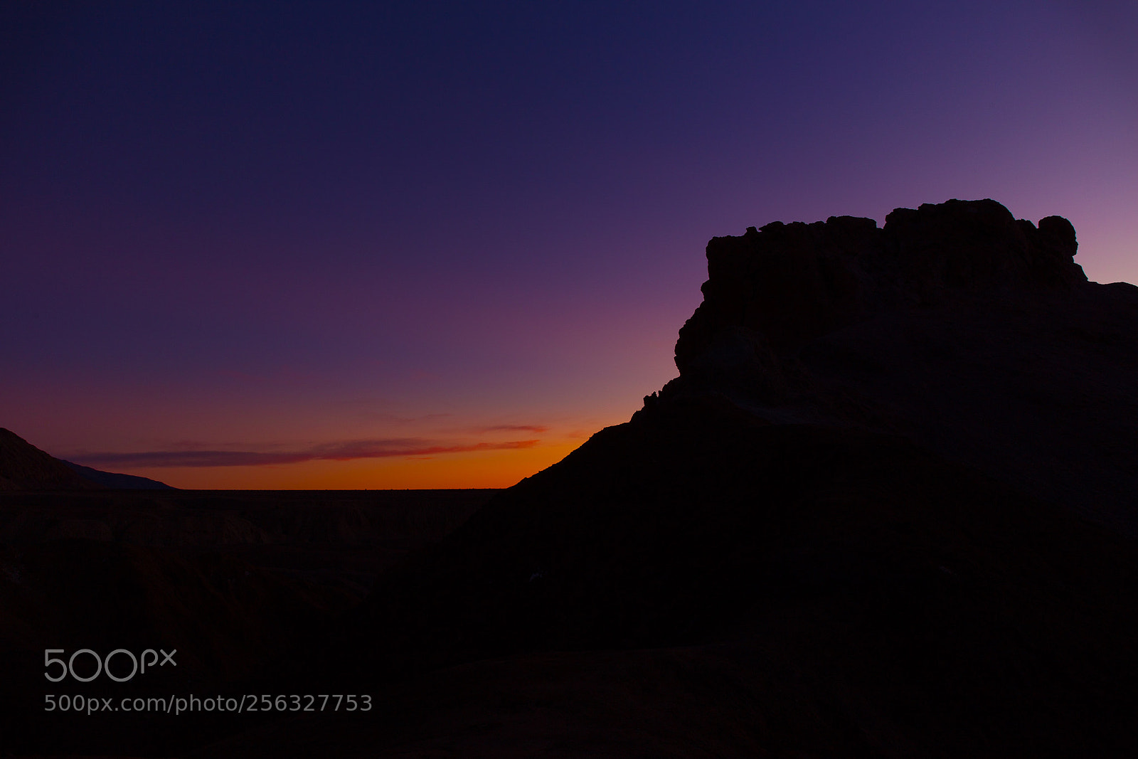 Canon EOS 6D sample photo. Death valley sunset silhouette photography