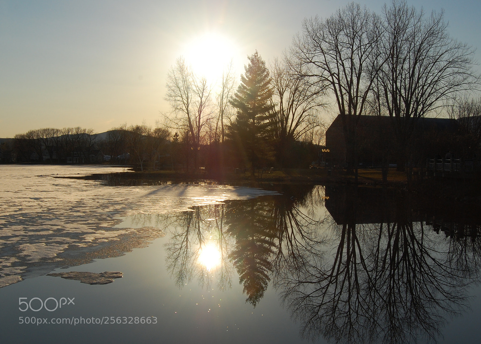 Nikon D40 sample photo. Memphremagogsunset photography