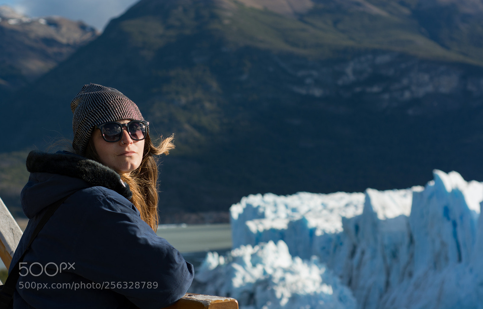 Nikon D7100 sample photo. Dani en perito moreno photography