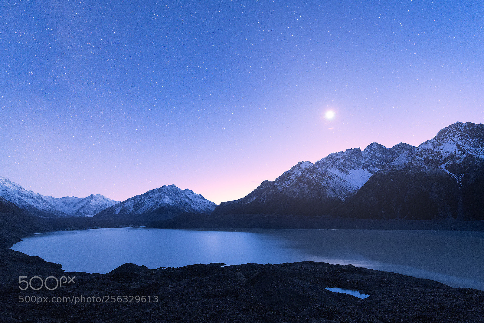Nikon D850 sample photo. Tasman lake photography