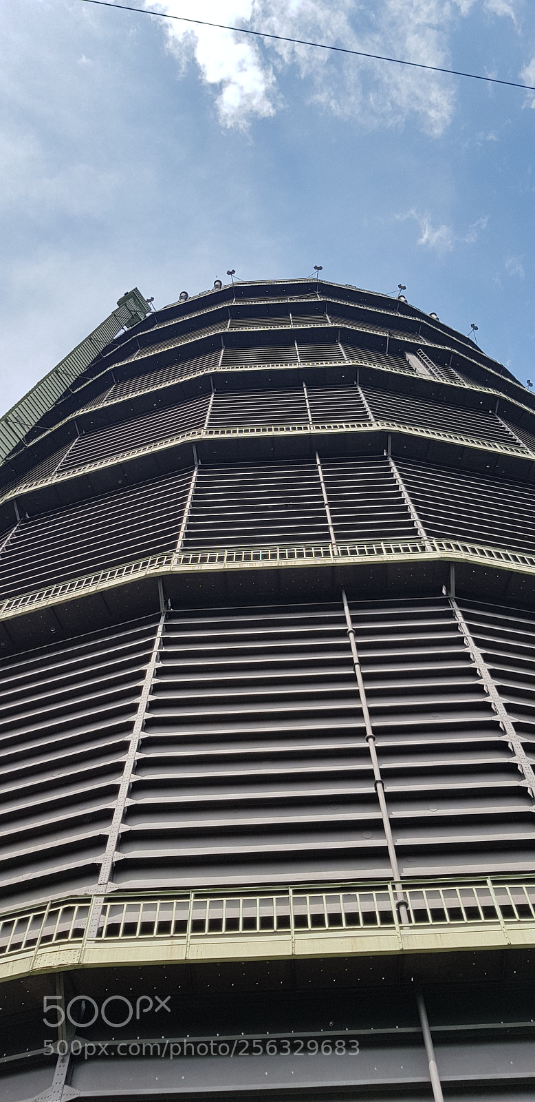 Samsung Galaxy S8+ sample photo. Gasometer photography