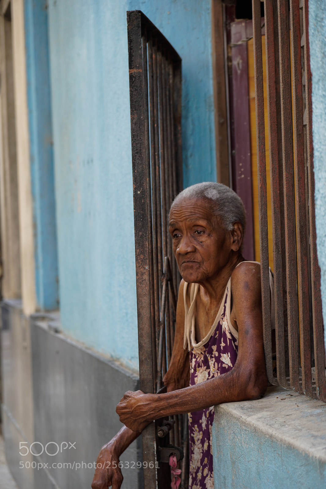 Sony a6500 sample photo. Cuban old woman photography