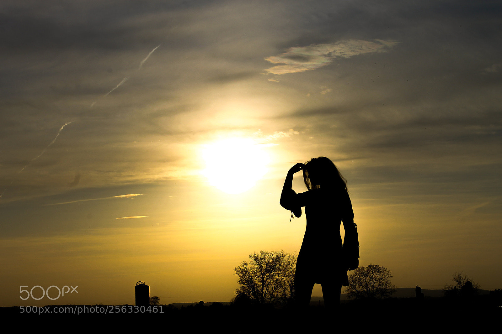 Canon EOS 1100D (EOS Rebel T3 / EOS Kiss X50) sample photo. Sunset silhouette photography