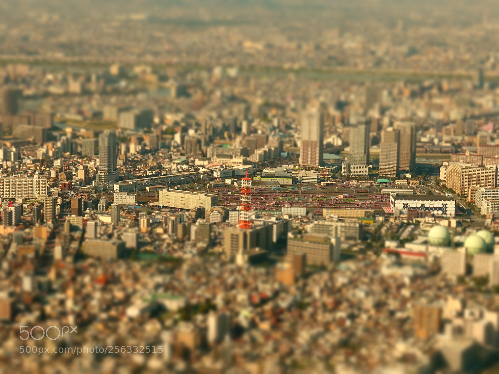 Sony DSC-RX100M5 sample photo. View from tokyo skytree photography