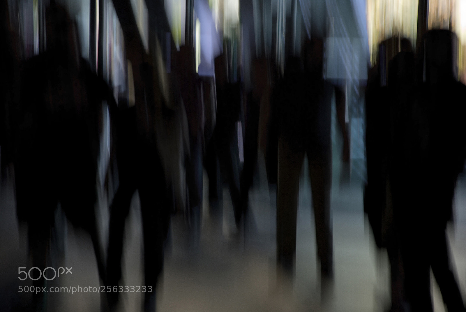 Nikon D200 sample photo. Blurred figures oarena copy photography