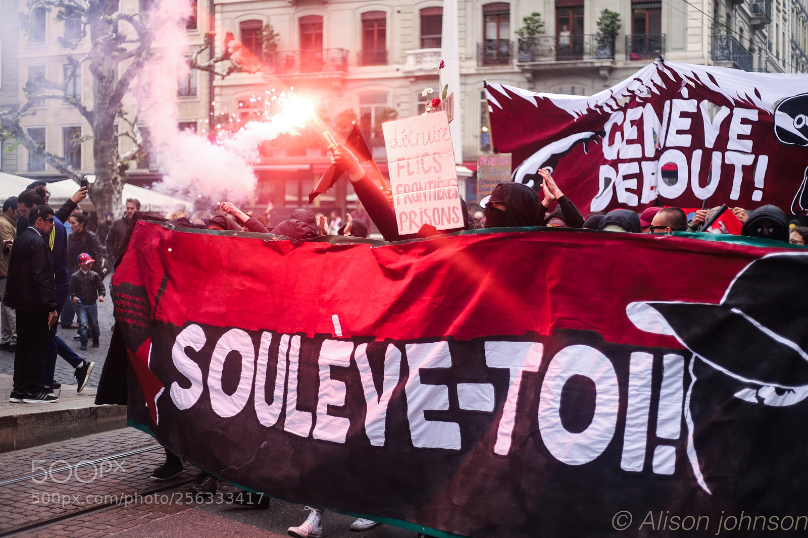 Canon EOS 6D Mark II sample photo. Manifestation 1 mai - geneve photography