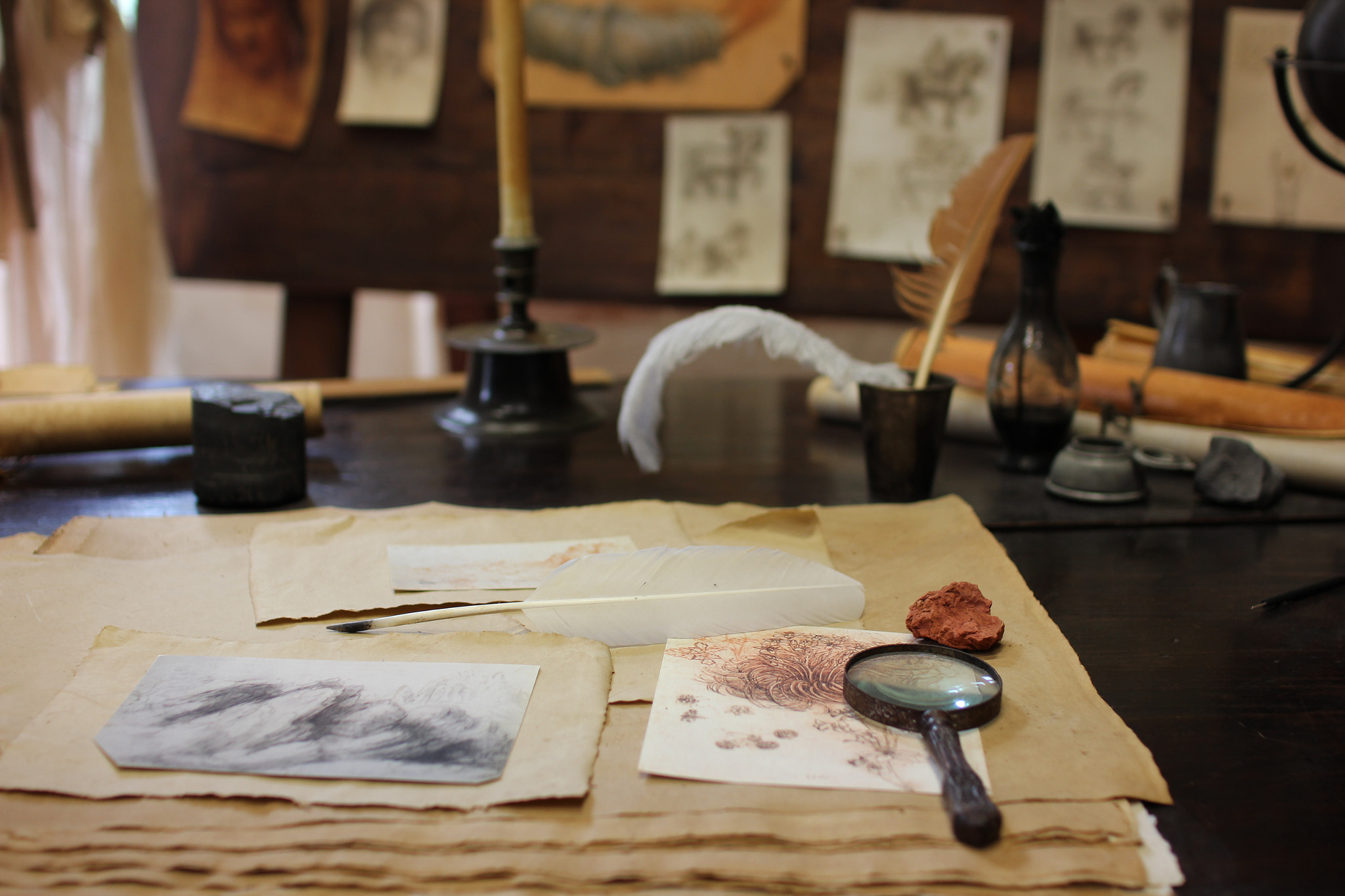 Sigma 30mm F1.4 EX DC HSM sample photo. Da vinci's office photography