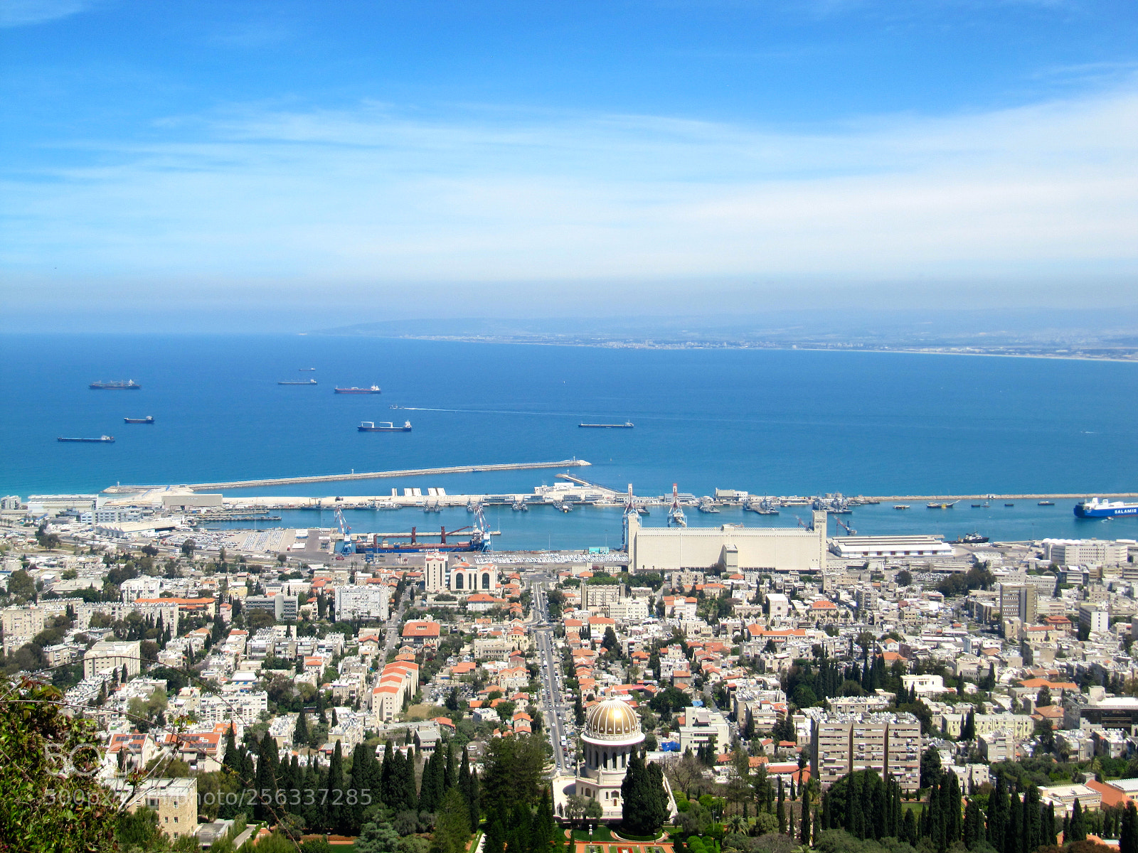 Canon PowerShot SX200 IS sample photo. Haifa coastline photography