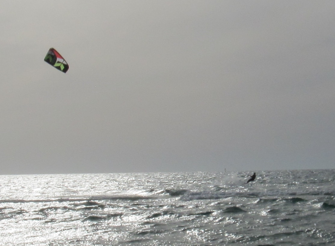 Canon PowerShot SX200 IS sample photo. Wind surfing photography