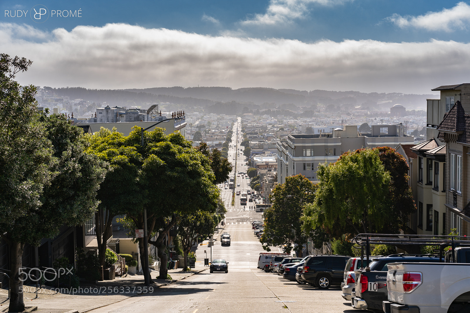 Sony a7R II sample photo. Behind lombard street photography