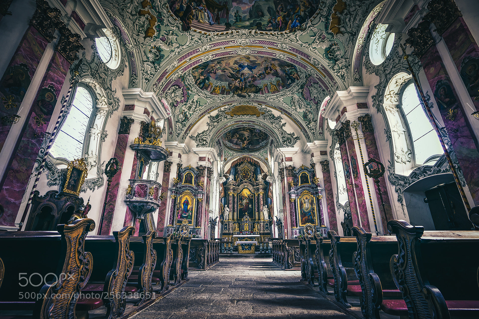 Sony a7 II sample photo. San candido church photography