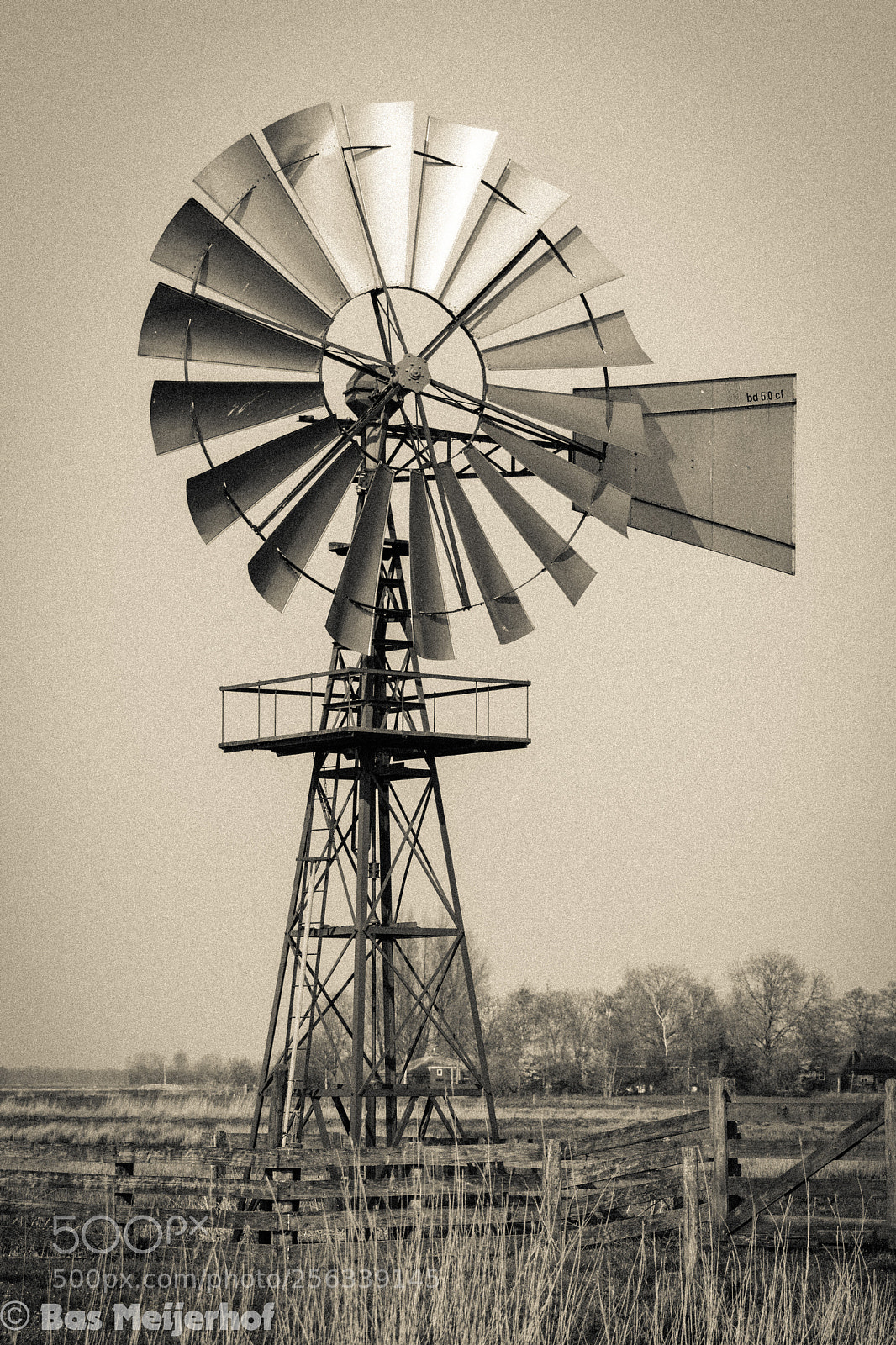 Nikon D7200 sample photo. American windmill in oudega photography