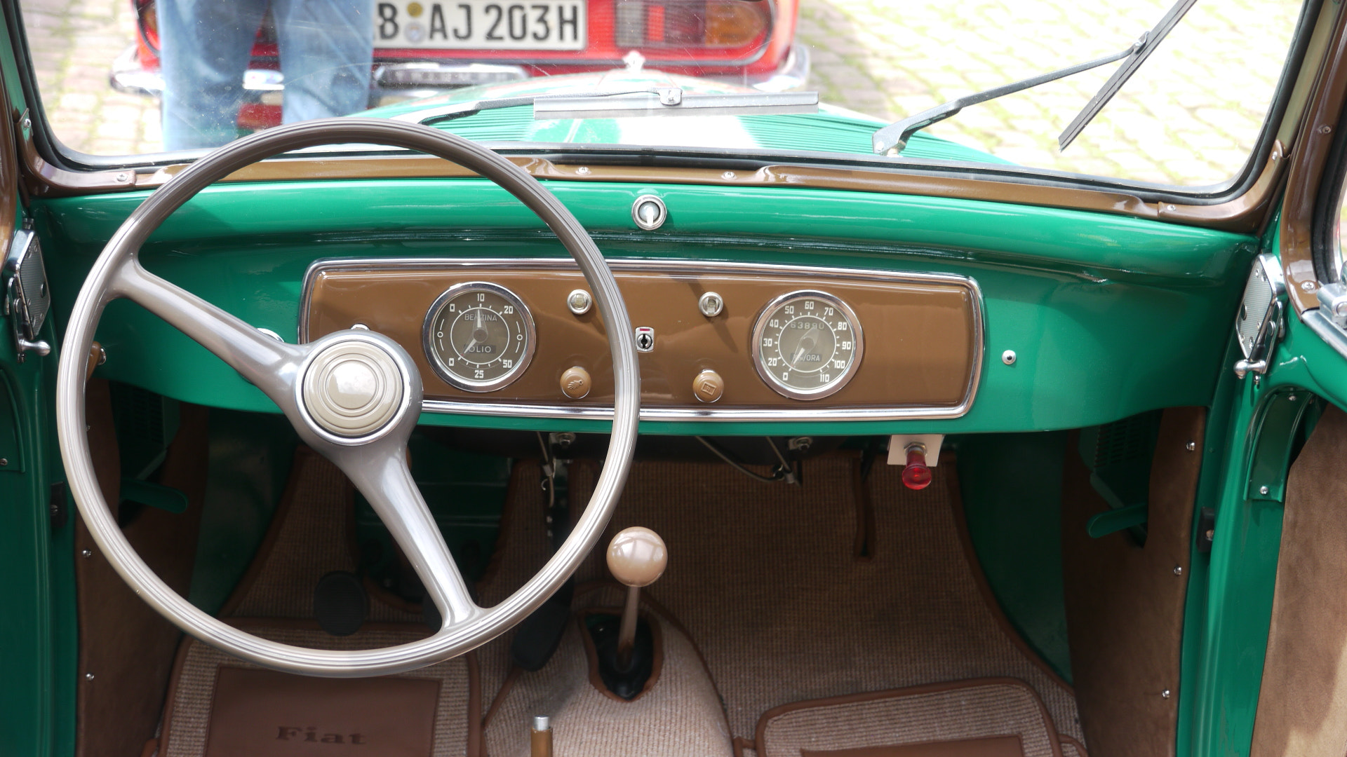 Panasonic Lumix DMC-GH1 sample photo. Analogue dashboard fiat topolino photography