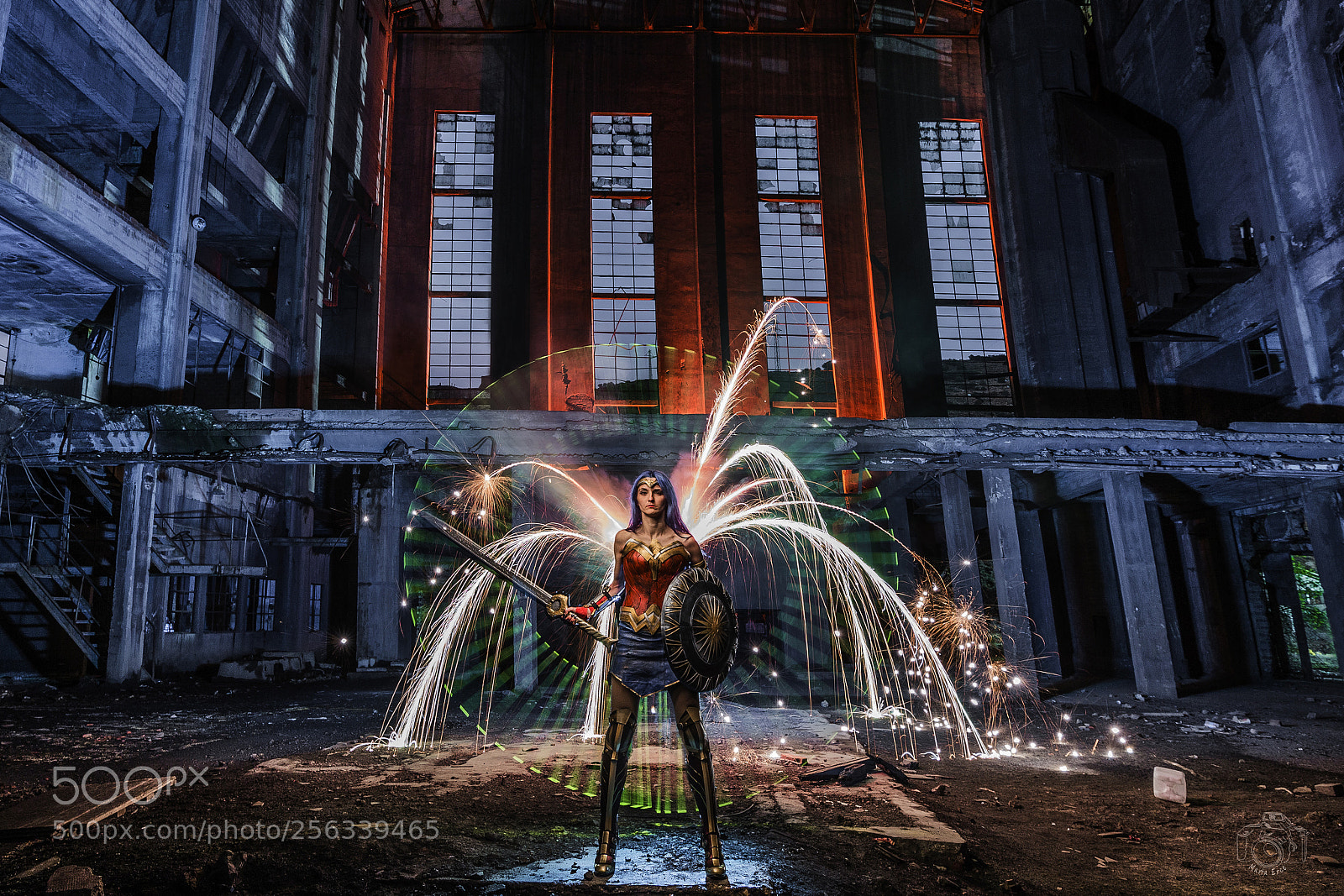 Canon EOS 6D sample photo. Wonder woman photography