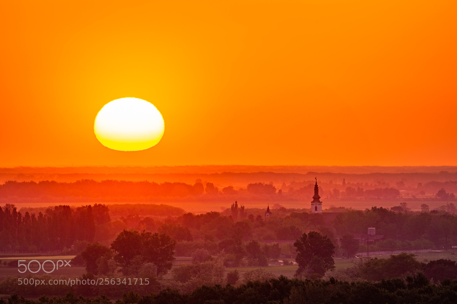 Sony a7 II sample photo. Burning sunrise photography
