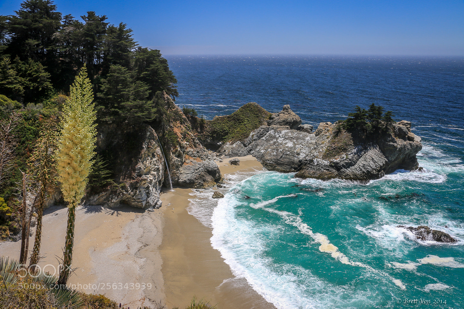 Canon EOS 70D sample photo. Mcway falls big sur photography