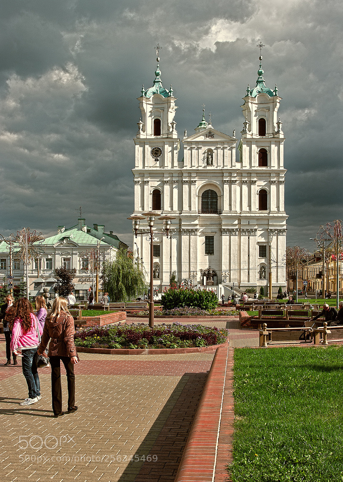 Pentax K20D sample photo. Belarus church of st photography