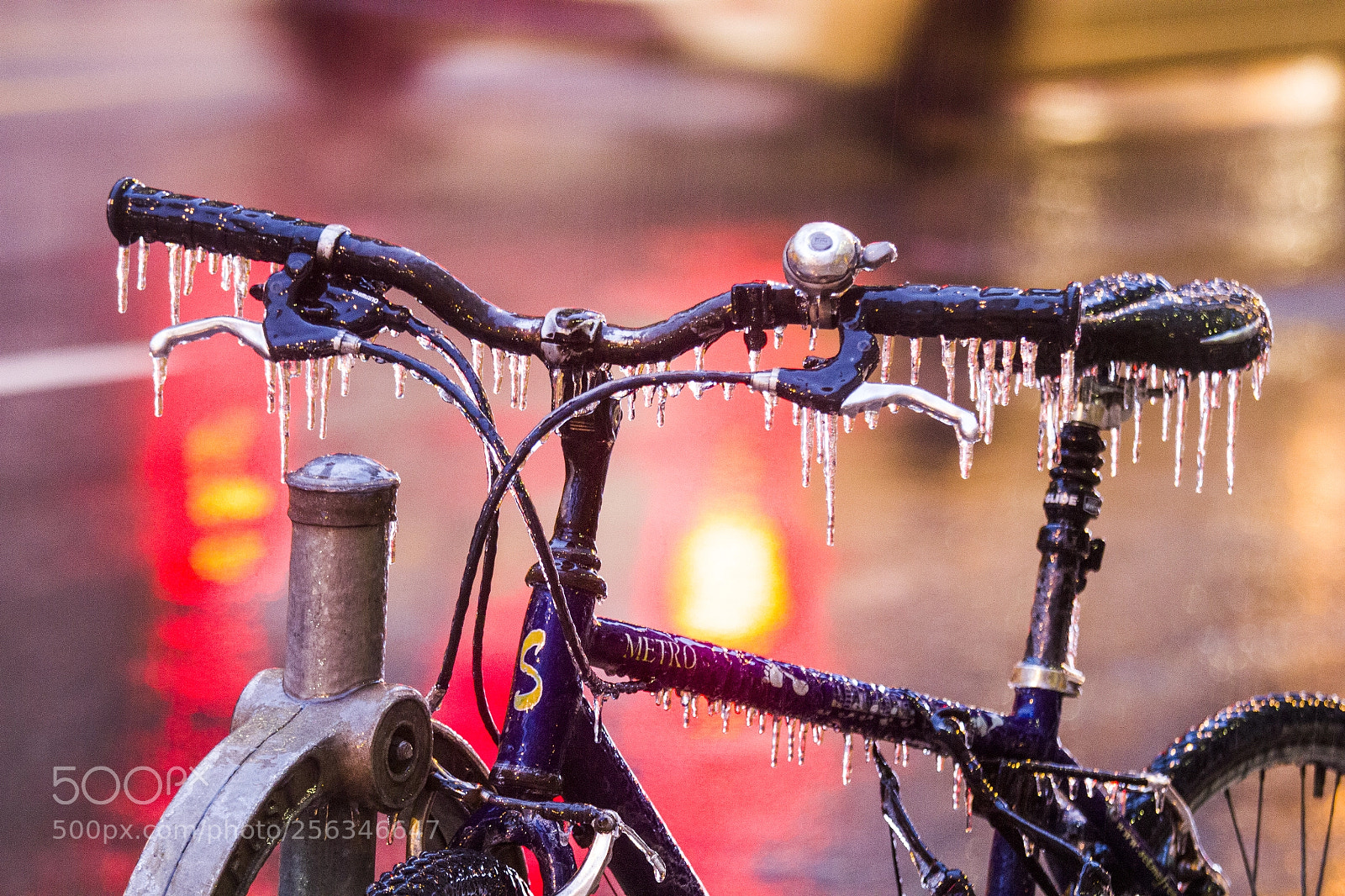 Canon EOS 7D sample photo. Ice bike photography