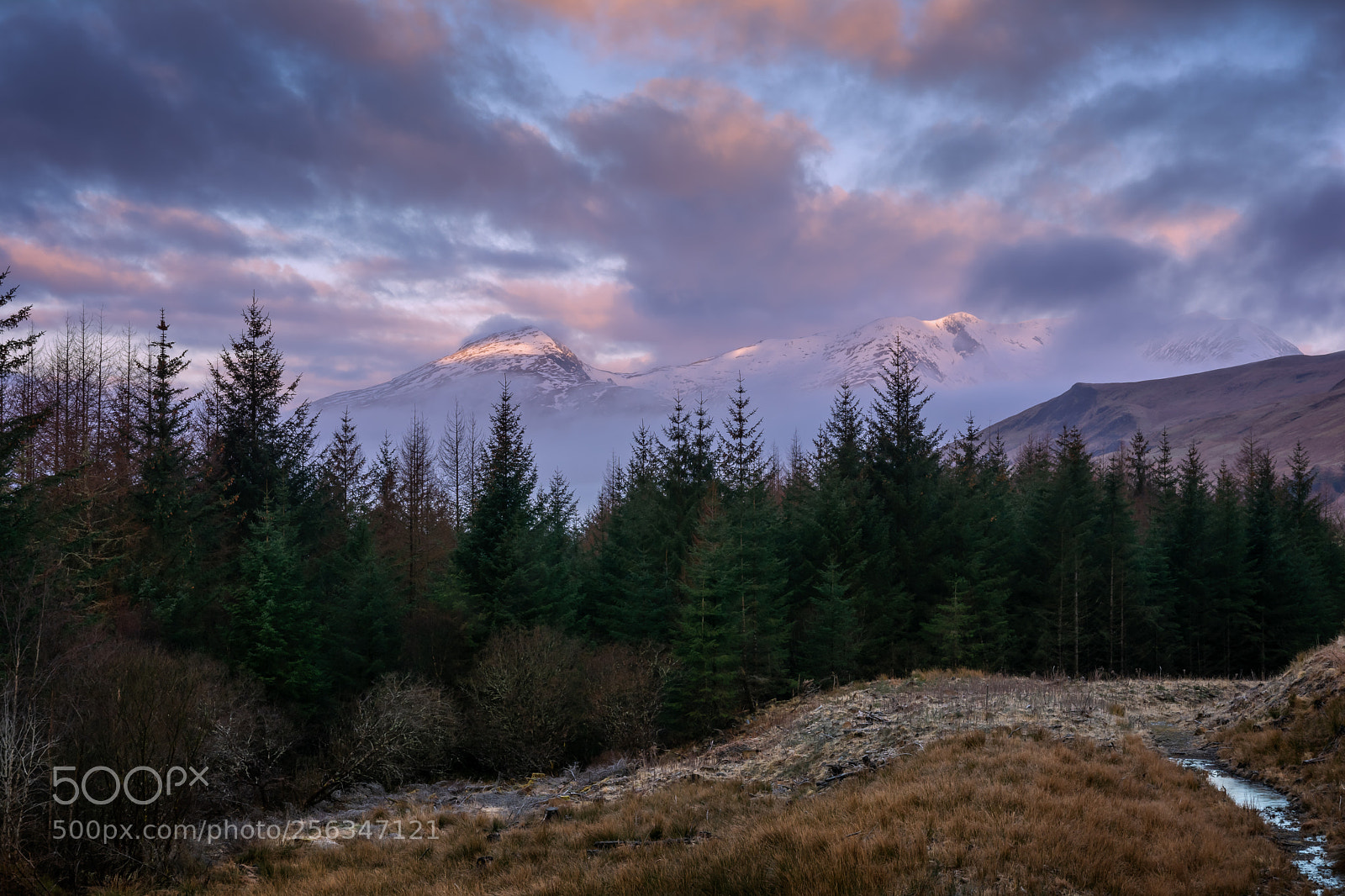 Nikon D7100 sample photo. Cruchan ben mountains photography