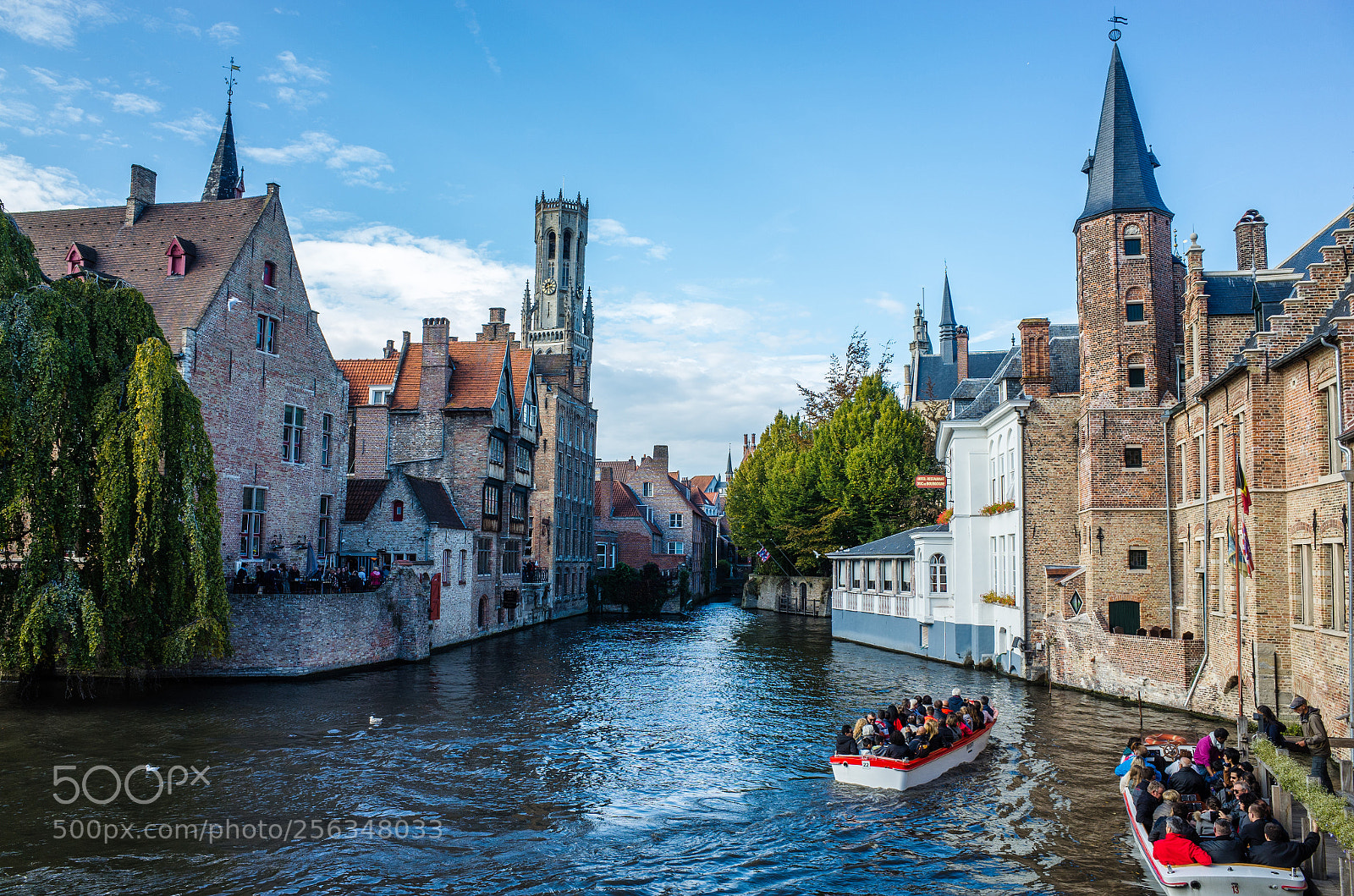 Ricoh GR sample photo. Belfry of bruges, belgium photography