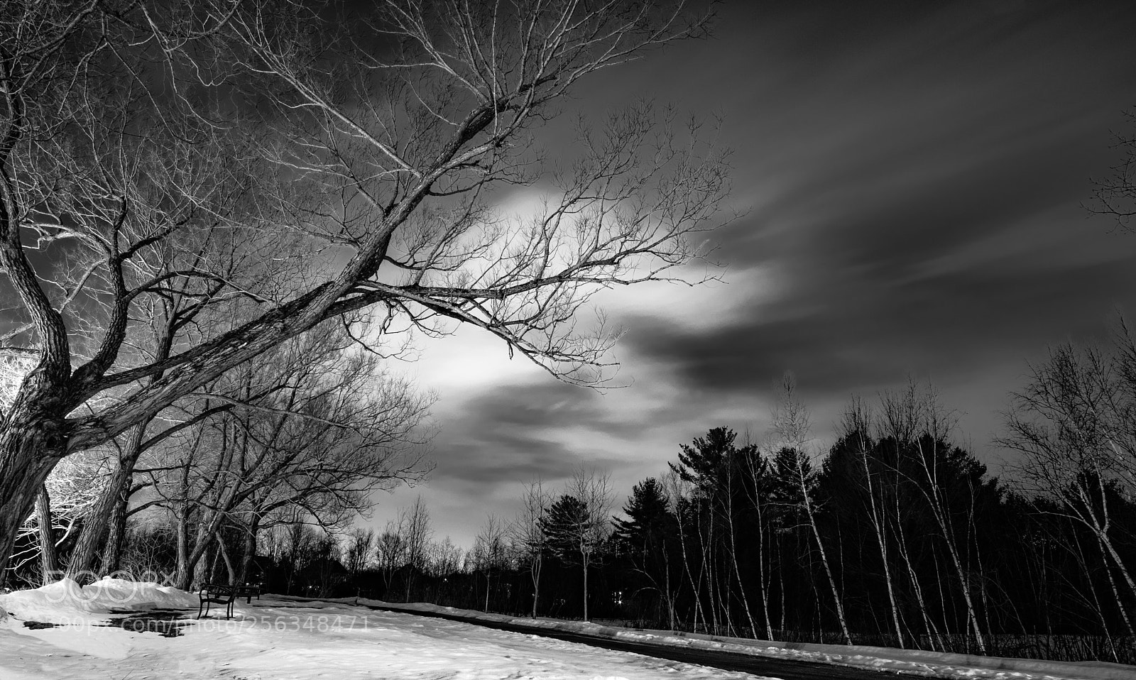 Fujifilm X-T2 sample photo. Bitter cold evening photography