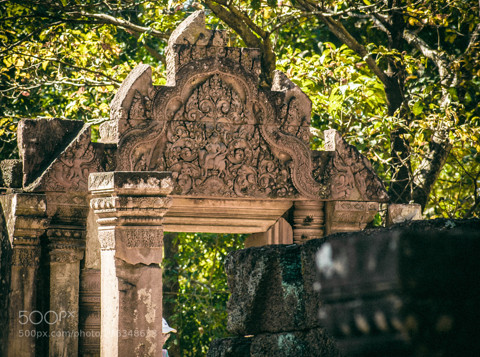 Nikon D5500 sample photo. Banteay srei temple photography