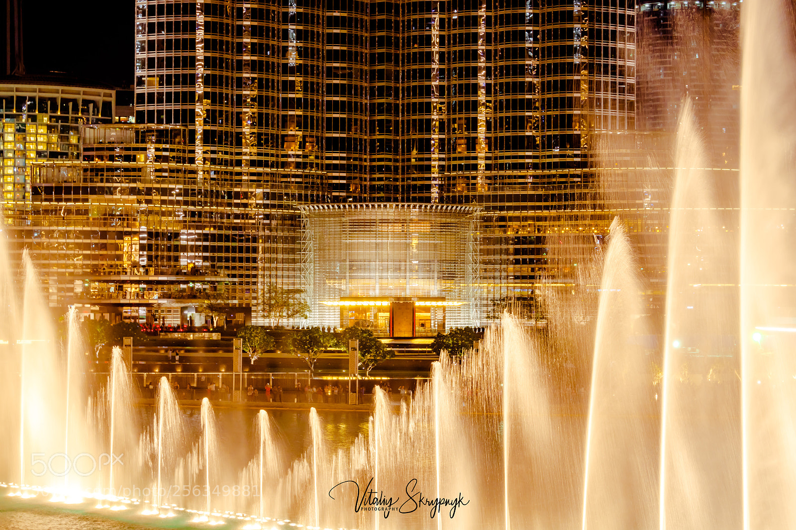 Nikon D850 sample photo. Dubai downtown. amazing fountains.  photography