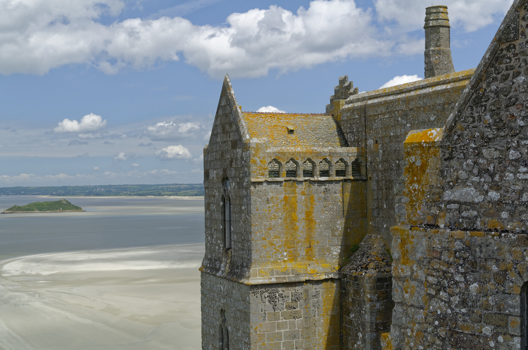 Nikon AF-S DX Nikkor 35mm F1.8G sample photo. Mont saint-michel photography