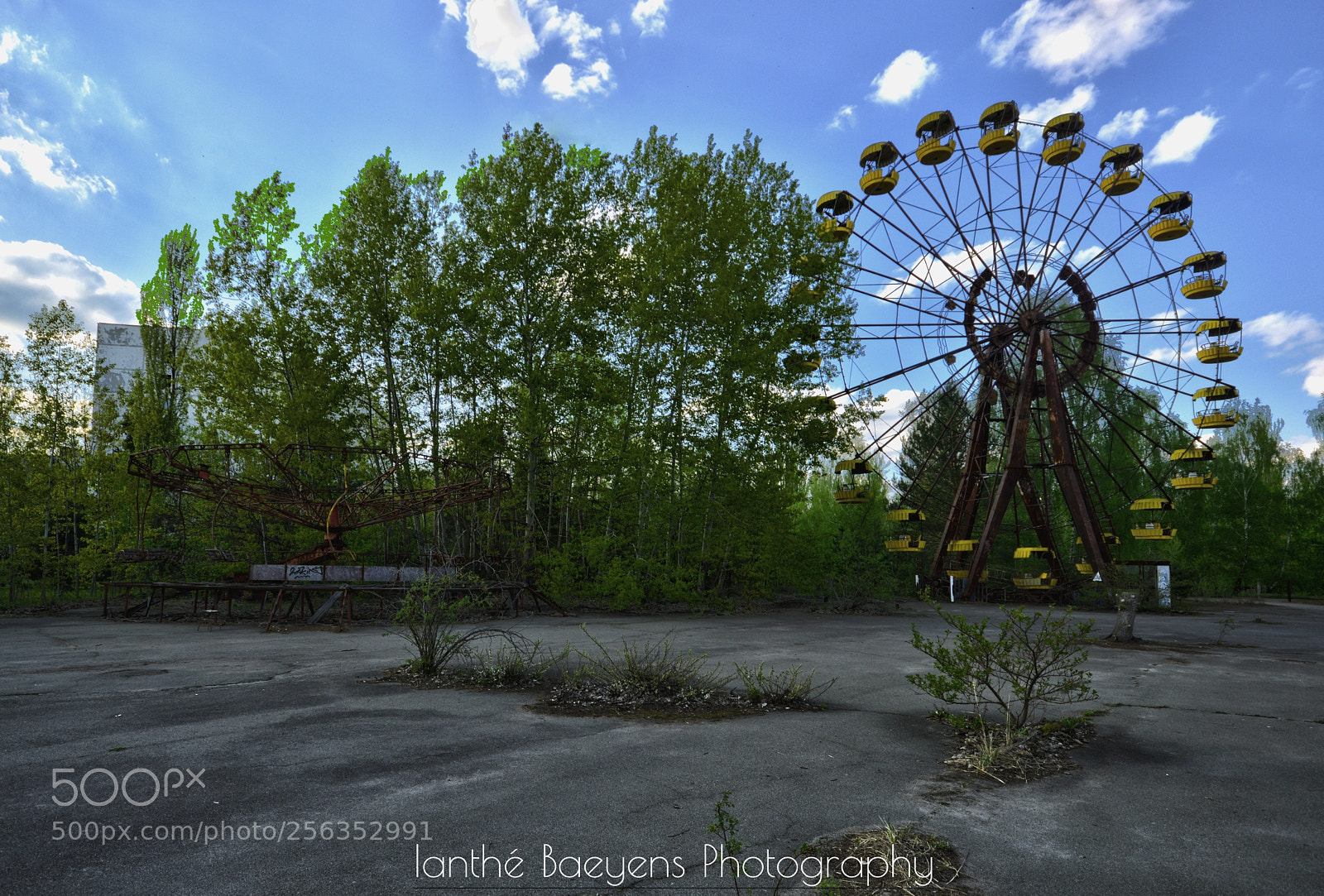 Nikon D3200 sample photo. Ferris wheel of chernobyl photography