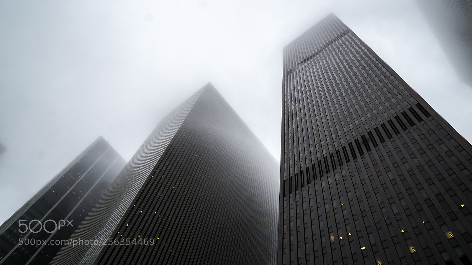 Sony a6000 sample photo. New york manhattan fog photography