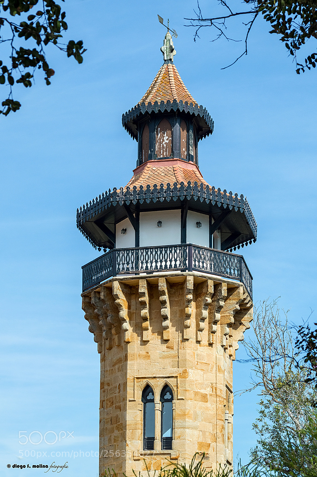 Nikon D3200 sample photo. Torre de la almoraima photography