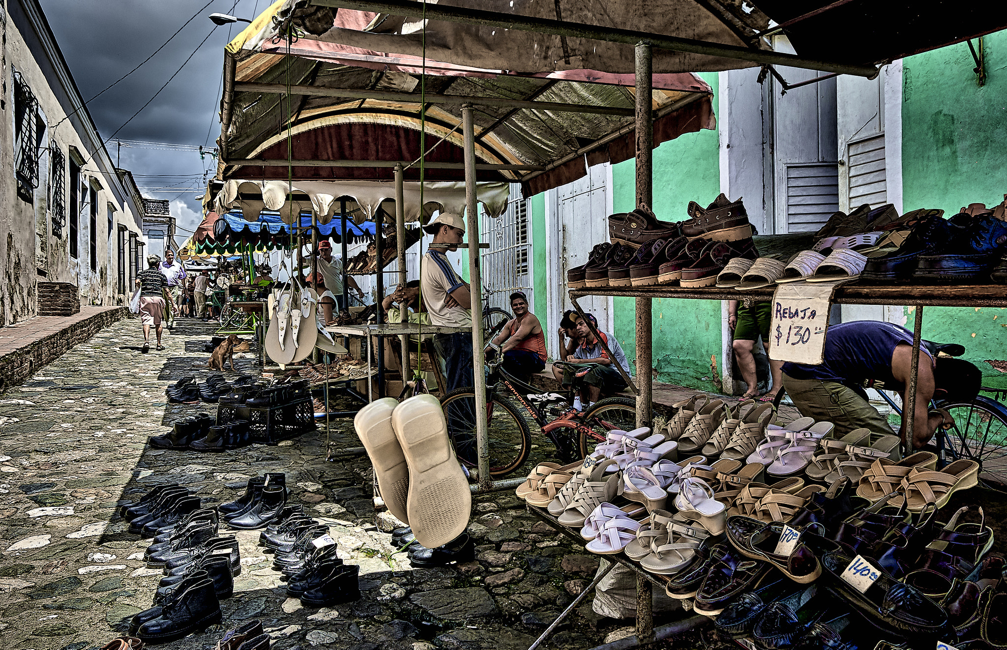 Nikon D2X sample photo. Mercadillo photography