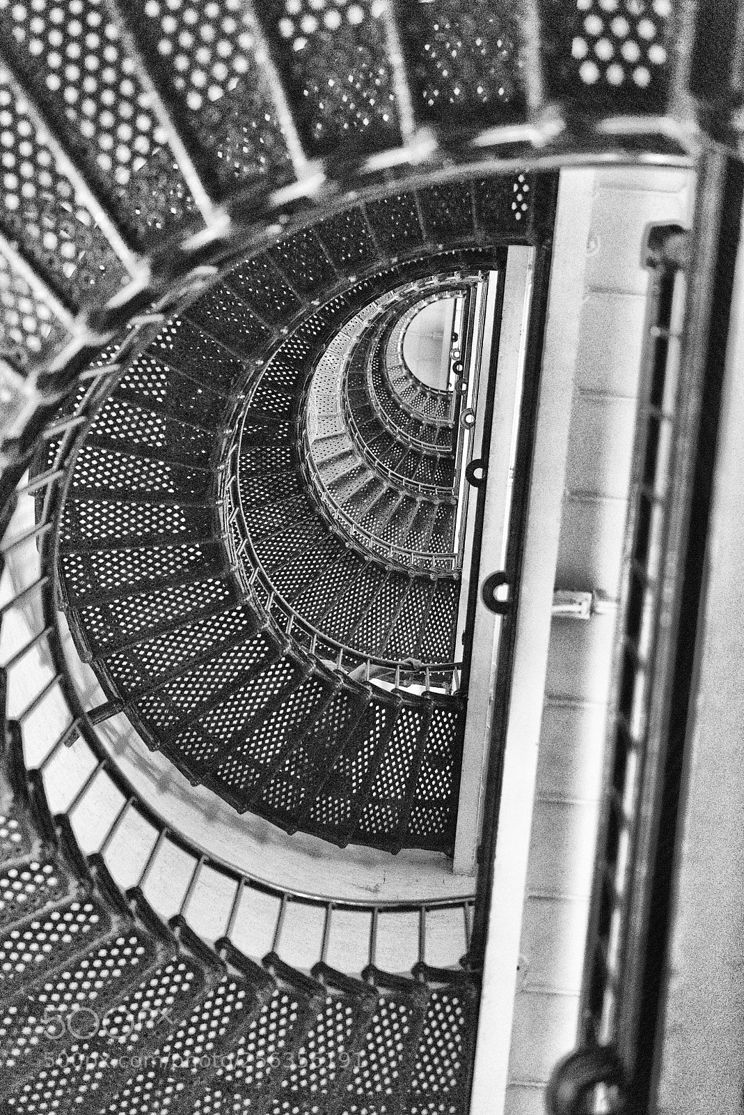 Nikon D810 sample photo. Spiral staircase photography