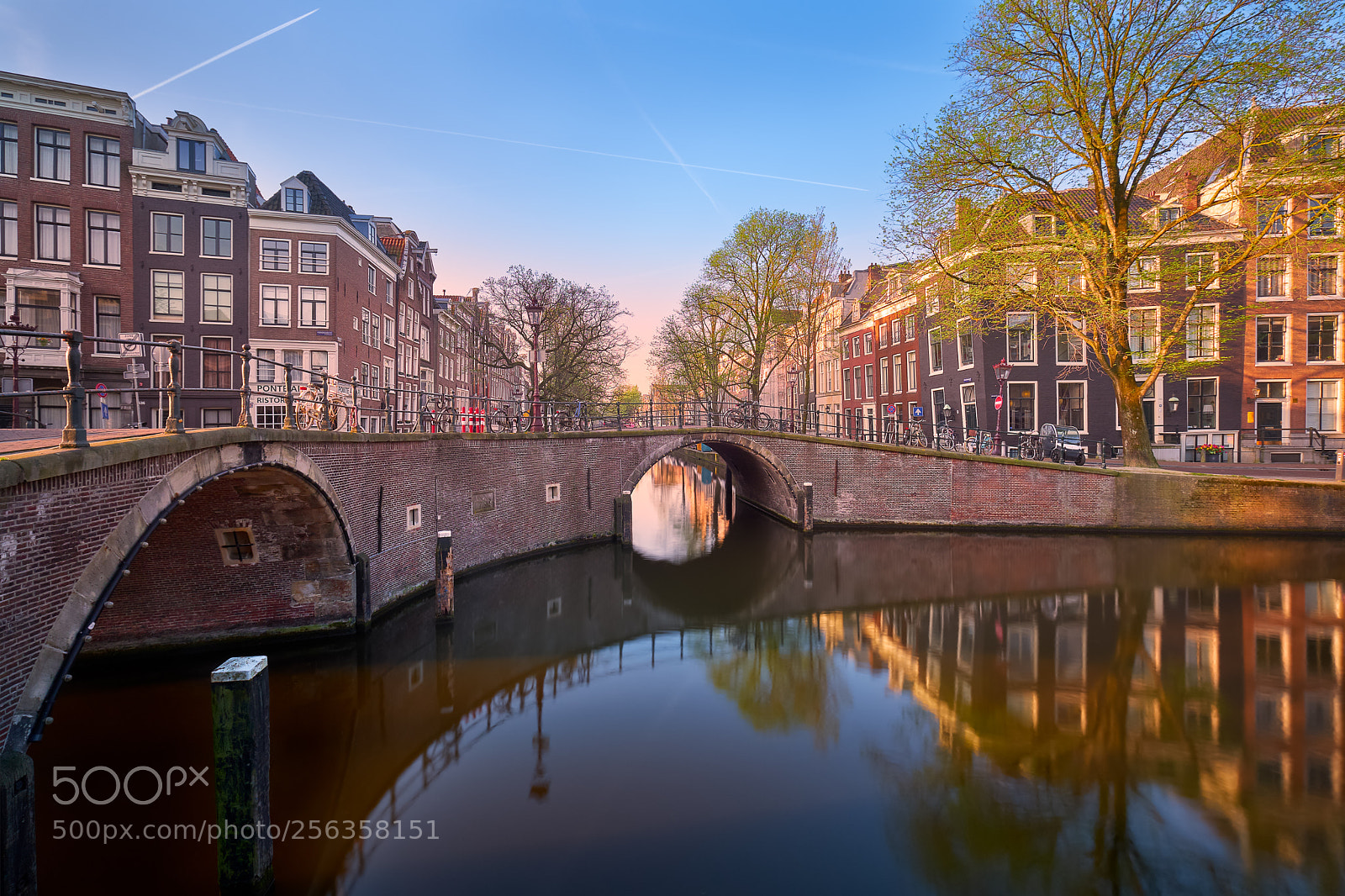 Fujifilm X-T2 sample photo. Herengracht at daybreak photography