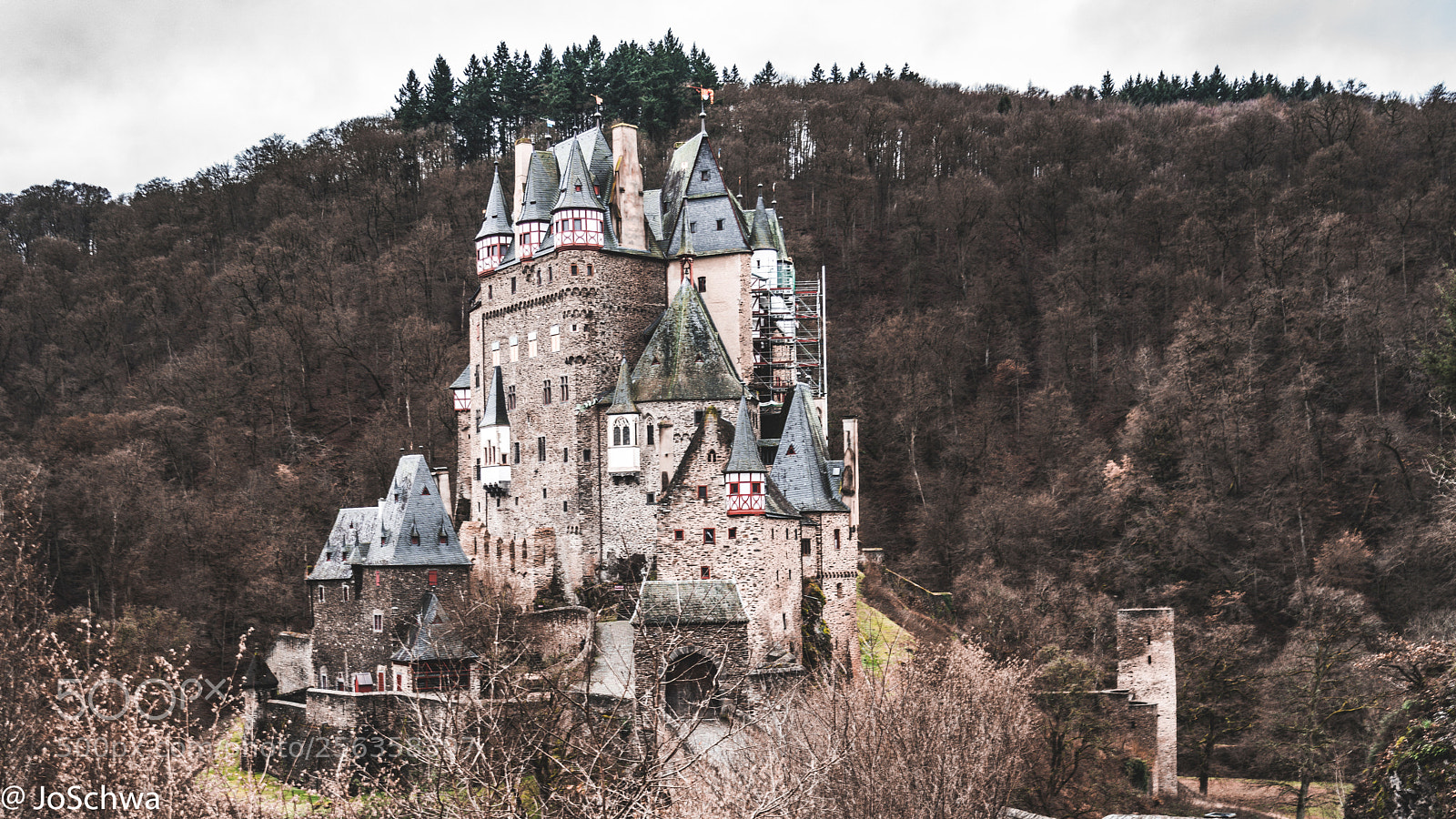 Sony a7R II sample photo. Autumn castle photography
